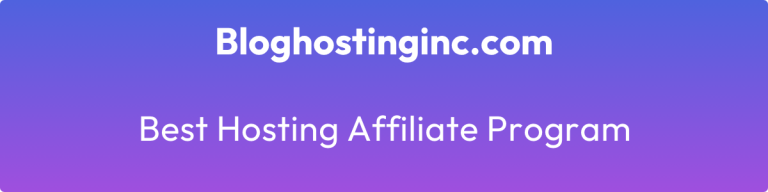 best hosting affiliate program