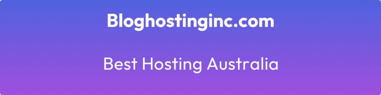 best hosting australia