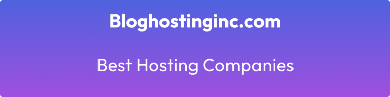best hosting companies