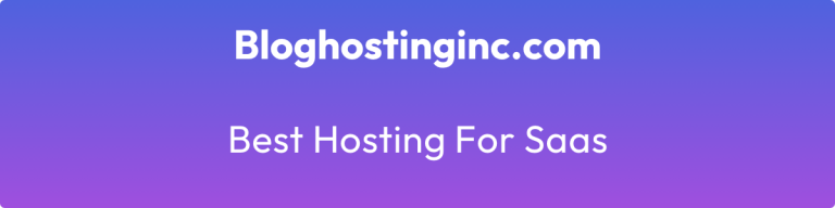 best hosting for saas
