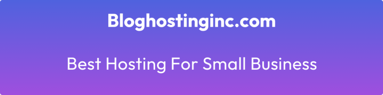 best hosting for small business