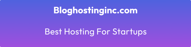 best hosting for startups