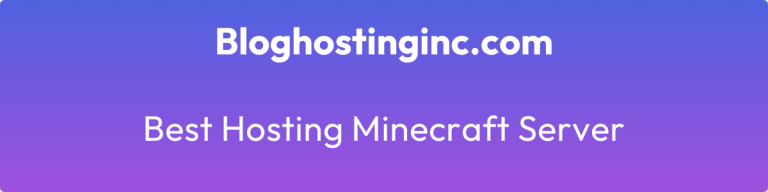 best hosting minecraft server