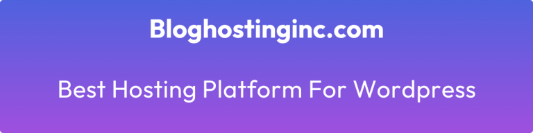 best hosting platform for wordpress