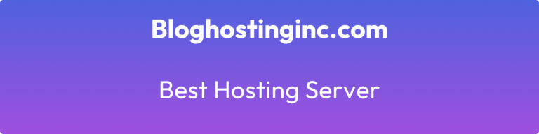 best hosting server