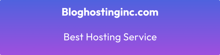 best hosting service