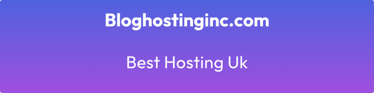 best hosting uk