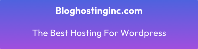 the best hosting for wordpress